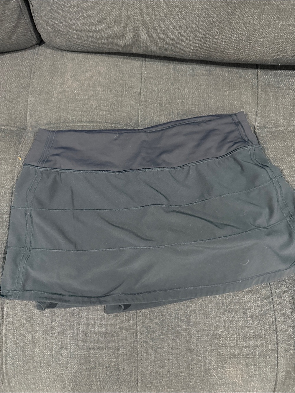 lululemon athletica Black Performance Mini Skort
